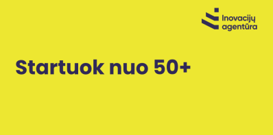 Kviečiame dalyvauti programoje „Startuok nuo 50+“