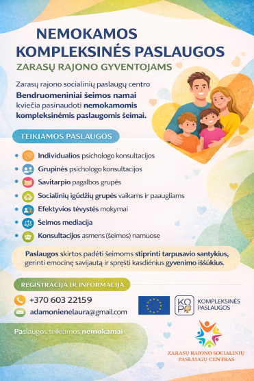 Mokymų naujienos