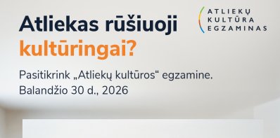 Ar būtum pirmūnas „Atliekų kultūros“ egzamine? Sužinok balandžio 30-ąją