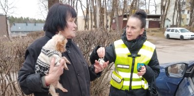 Prevencinė akcija priminė: švarus miestas prasideda nuo atsakingo gyvūnų šeimininko