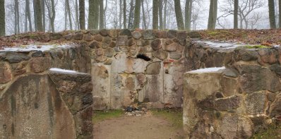 Atveriamas Stelmužės baronų Folkerzambų mauzoliejus