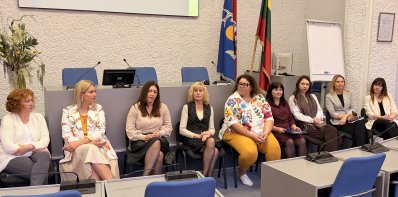 Drąsūs klausimai, aktyvios diskusijos ir pažintis su profesijomis Savivaldybėje
