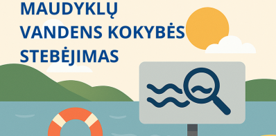 Atlikti Zarasų rajono savivaldybės maudyklų vandens kokybės tyrimai