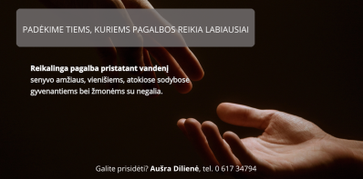 Po audros Zarasų rajone – susitelkime ir padėkime tiems, kuriems pagalbos reikia labiausiai