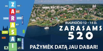 ZARASAMS – 520! Merės kvietimas