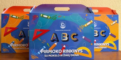 Naujųjų mokslo metų pradžiai – 81 Zarasų rajono pirmoko kraitelis