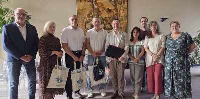Zarasų ir Ballan-Miré draugystę įprasmino kraštiečio kūrinys