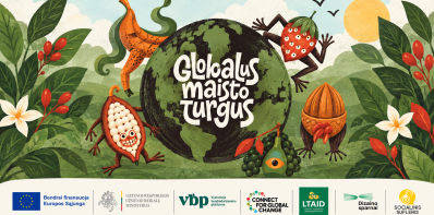 Zarasų mokyklos kviečiamos į nemokamą edukaciją „Globalus maisto turgus“