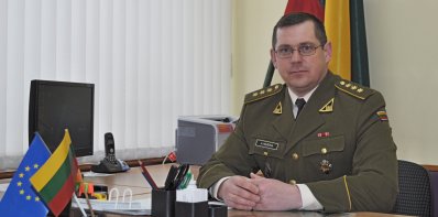 Zarasų rajono karo komendanto pareigas pradėjo vykdyti kapitonas Arūnas Mažeika